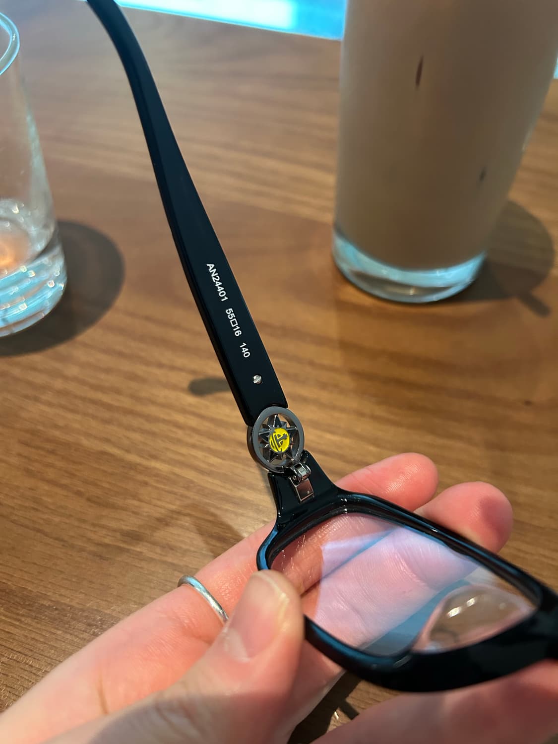 비비안웨스트우드 블랙 안경 상품이미지3