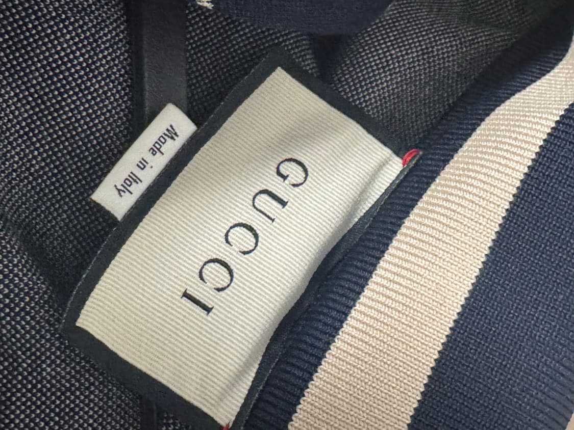 구찌 GG 자카드 트랙 후리스 집업 상품이미지2