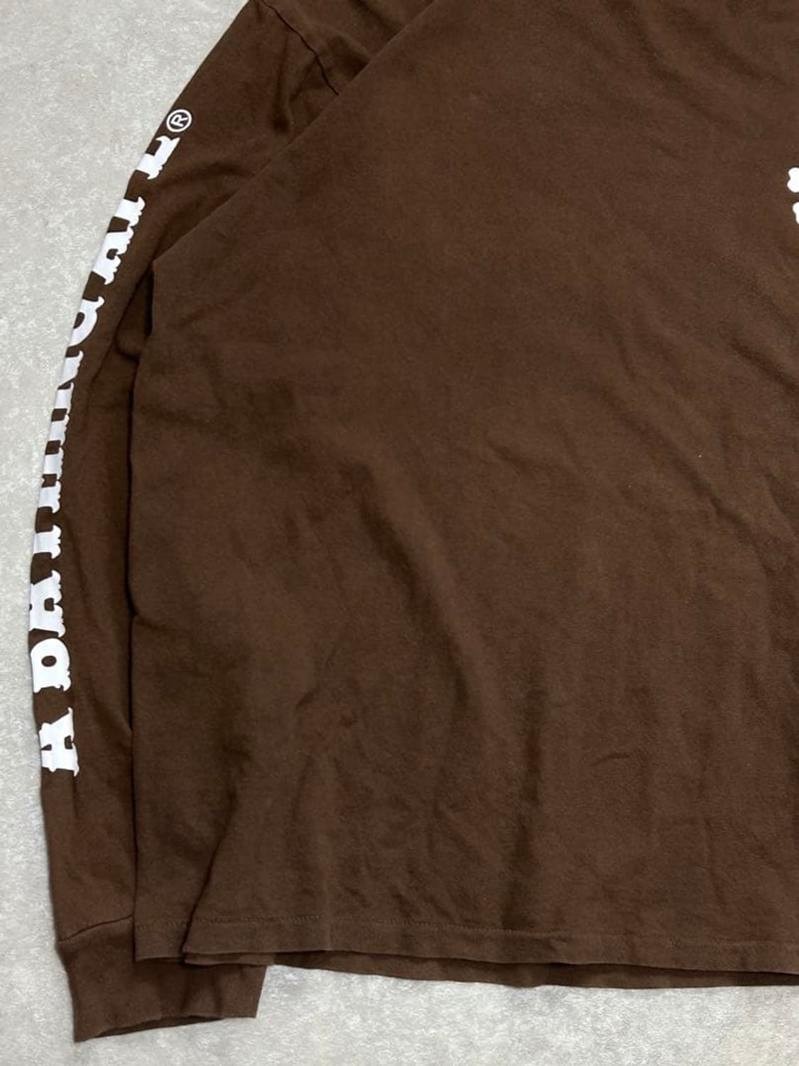 베이프 에이프 크로스본 롱슬리브 티셔츠 상품이미지4