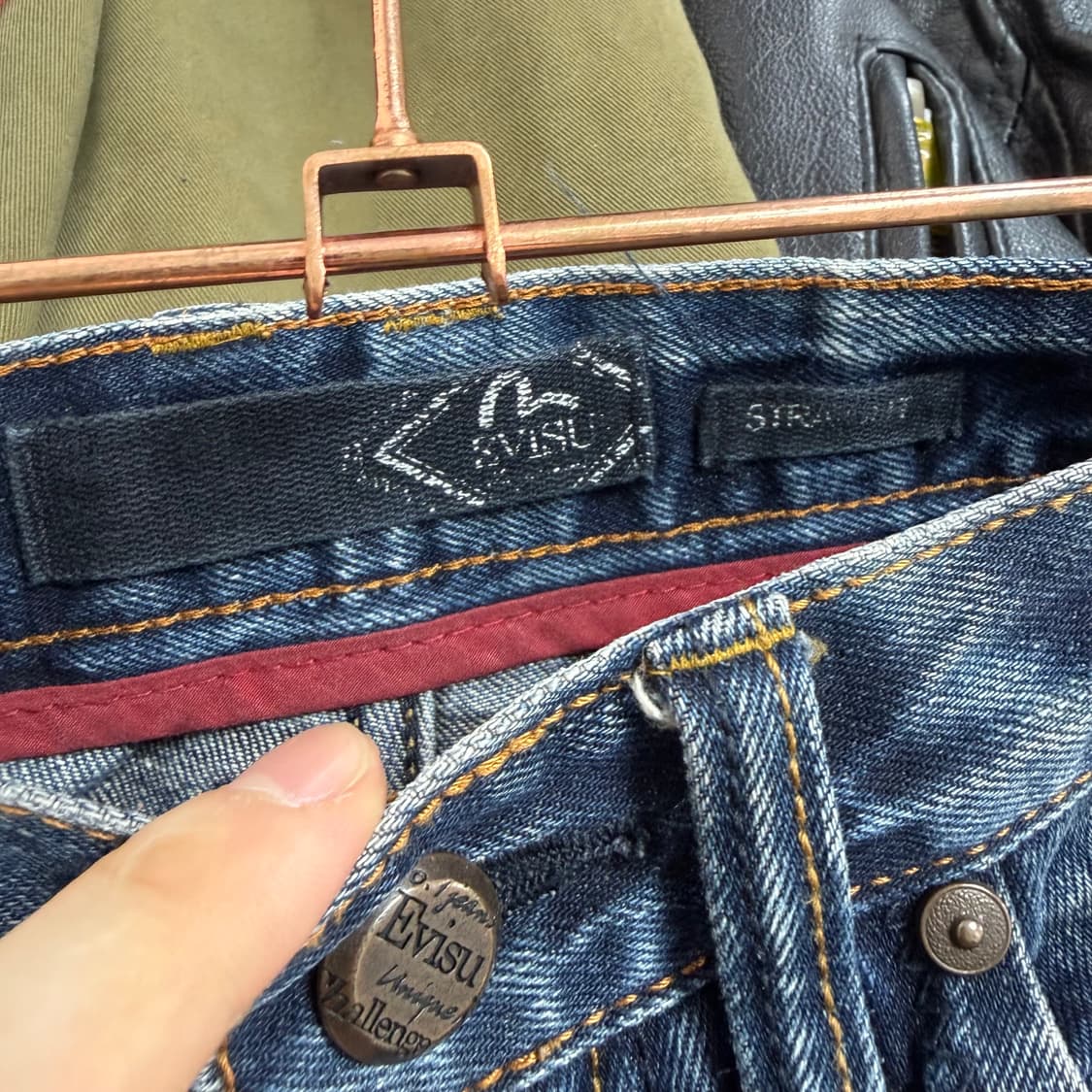 에비수 타이다이 워시드 데님 팬츠 상품이미지8