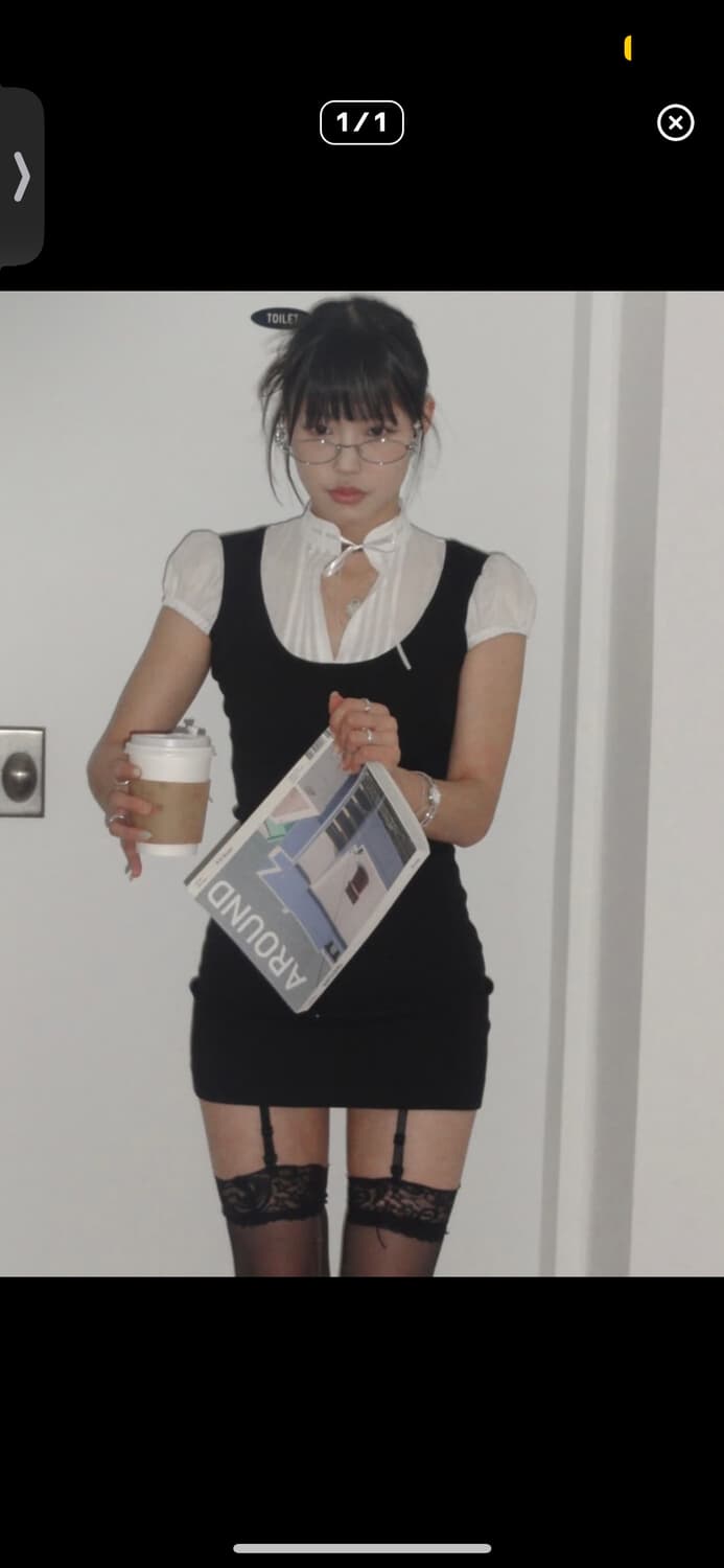 (구해요) Angelnumber555 엔넘파 엔넘 이터널 걸후드 드레스  상품이미지1