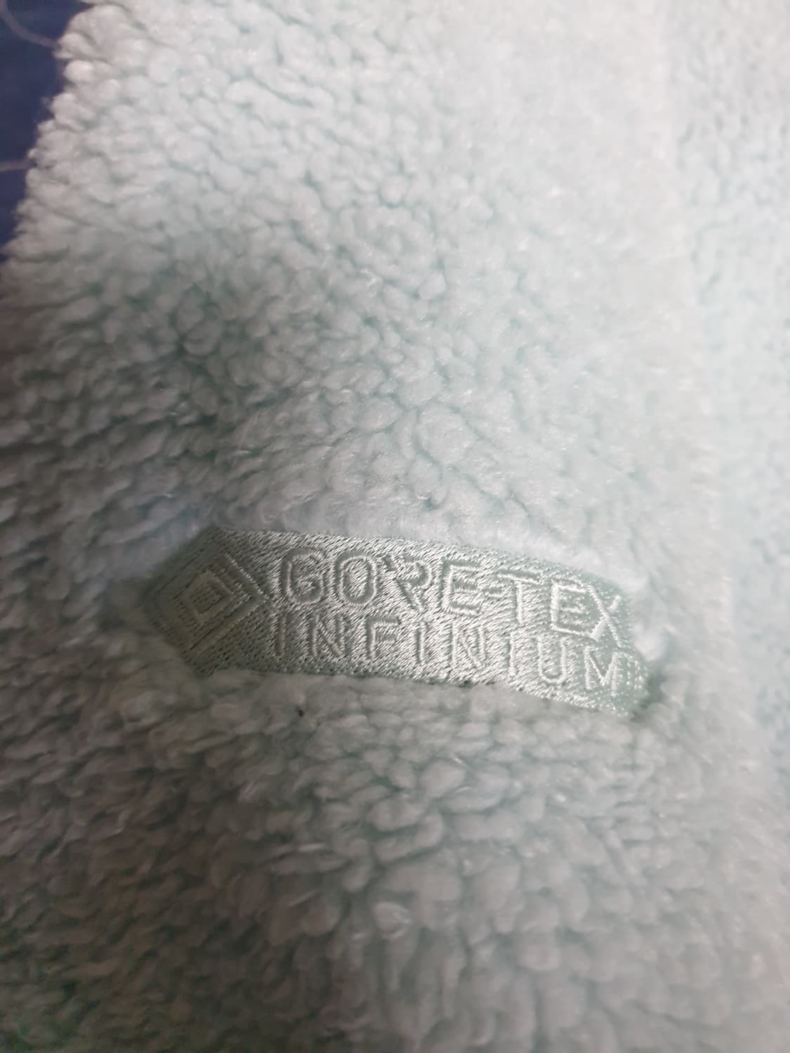 아이더 인피디움 고어텍스 뽀글이 후드집업 자켓 민트 (S) 상품이미지3