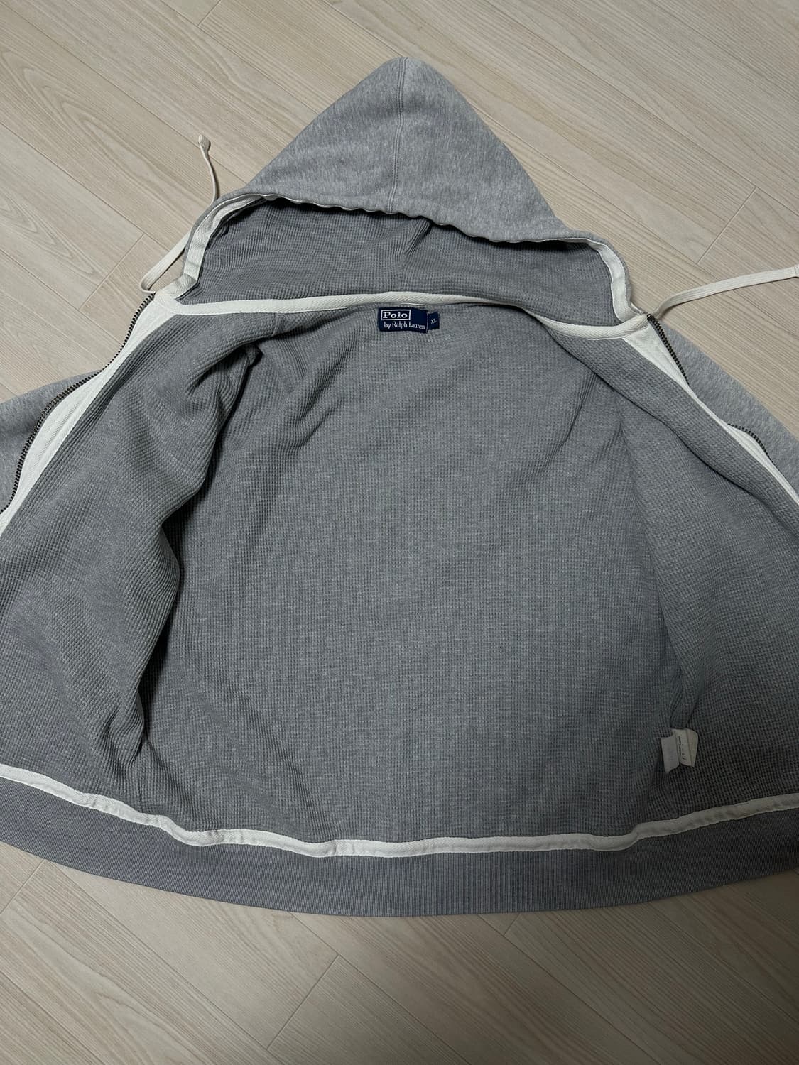 폴로 랄프로렌 써멀 후드집업 XL 그레이 상품이미지5