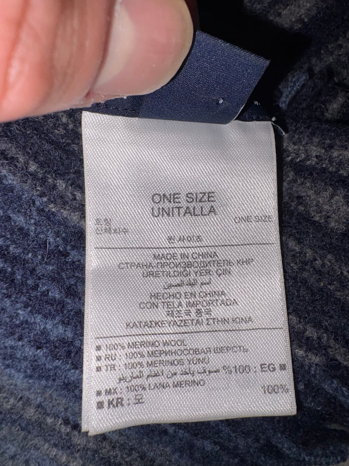 버버리 메리노 울 머플러 상품이미지6