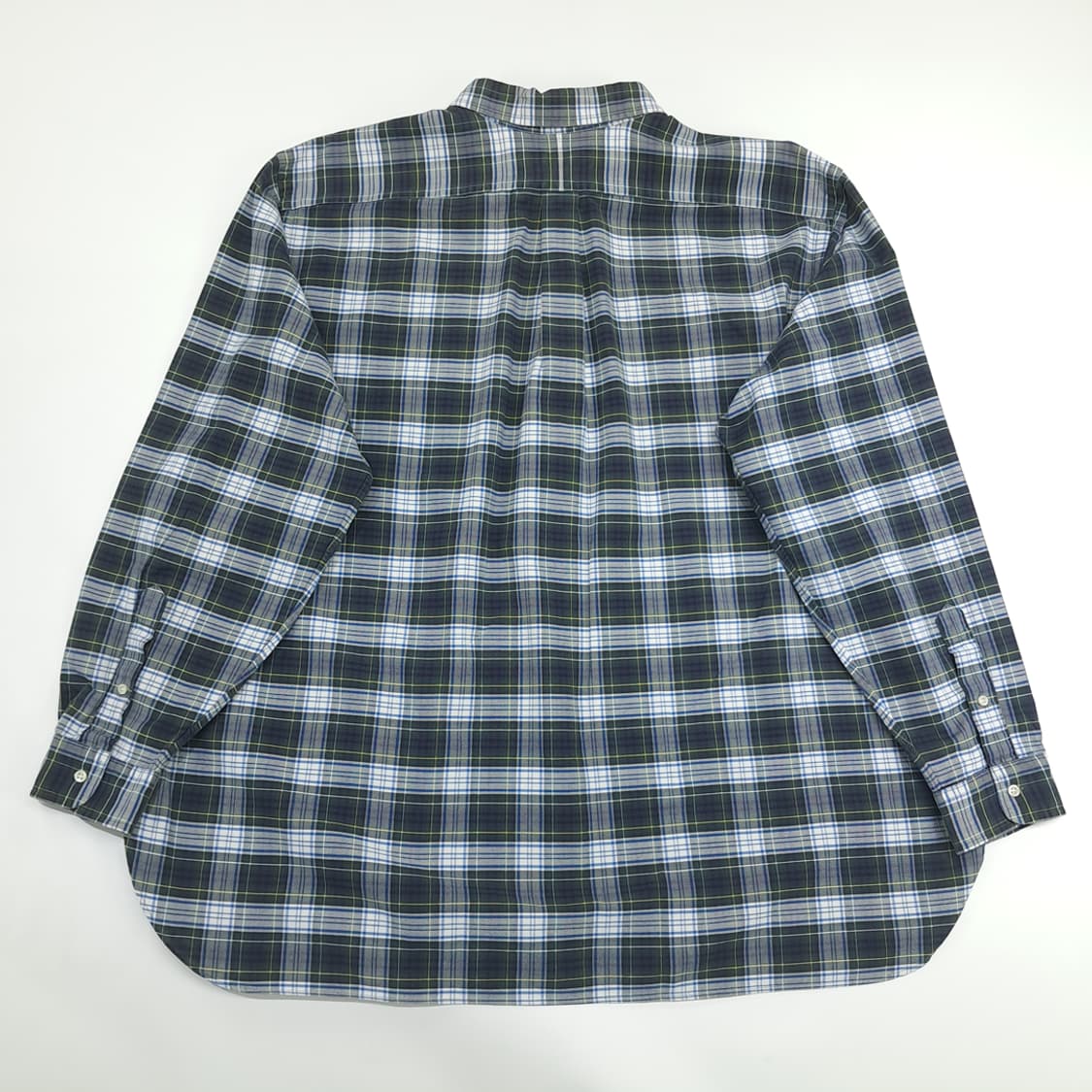 Co900 2XL Big 폴로 랄프로렌 블랙워치 스몰타탄체크 긴팔 셔츠 상품이미지7