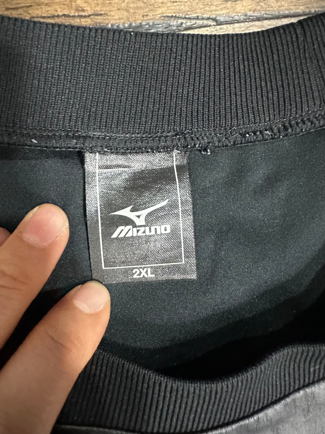 미즈노 일본빈티지 블랙 골드 피스테 웜업 긴팔 2XL 상품이미지5
