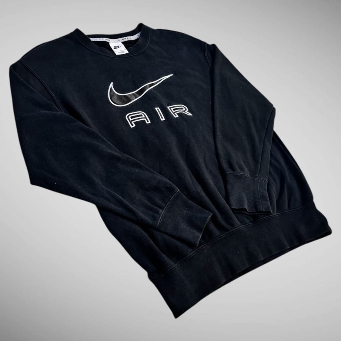 빈티지 나이키 Nike AIR 블랙 맨투맨 상품이미지3