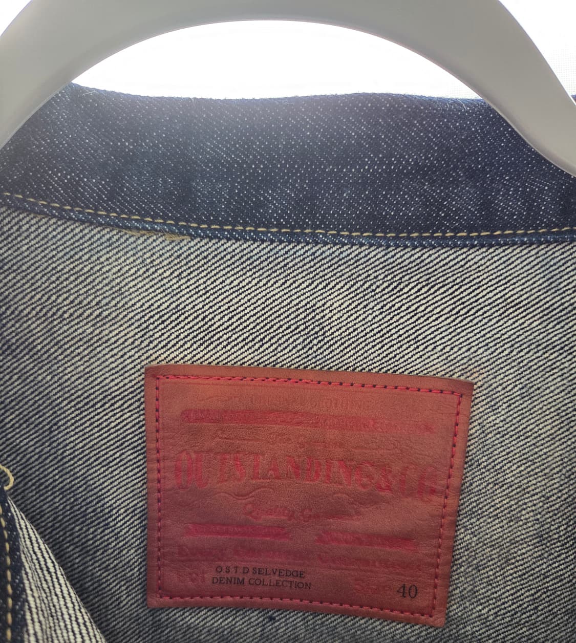 아웃스탠딩 데님자켓 1세대 인디고 m사이즈 상품이미지4