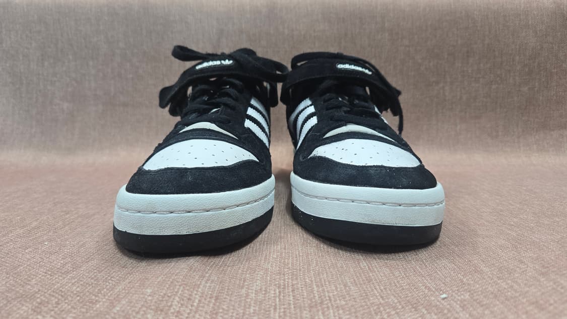 아디다스 300mm- 포럼 로우 블랙 화이트 상품이미지3