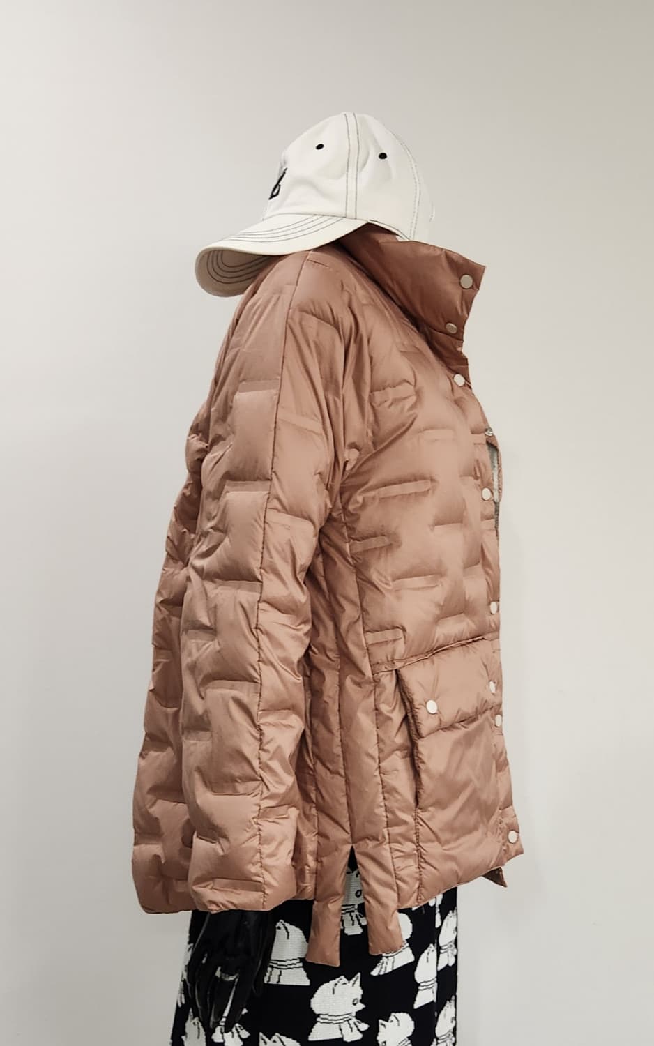 핑크 경량패딩  상품이미지5