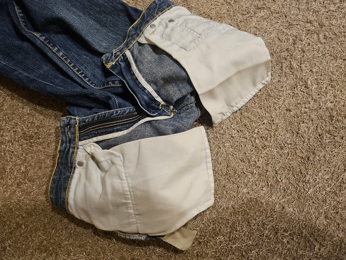 일본(29-30)리바이스x코카콜라 01's한정판 3D 커브 데님 팬츠 상품이미지6