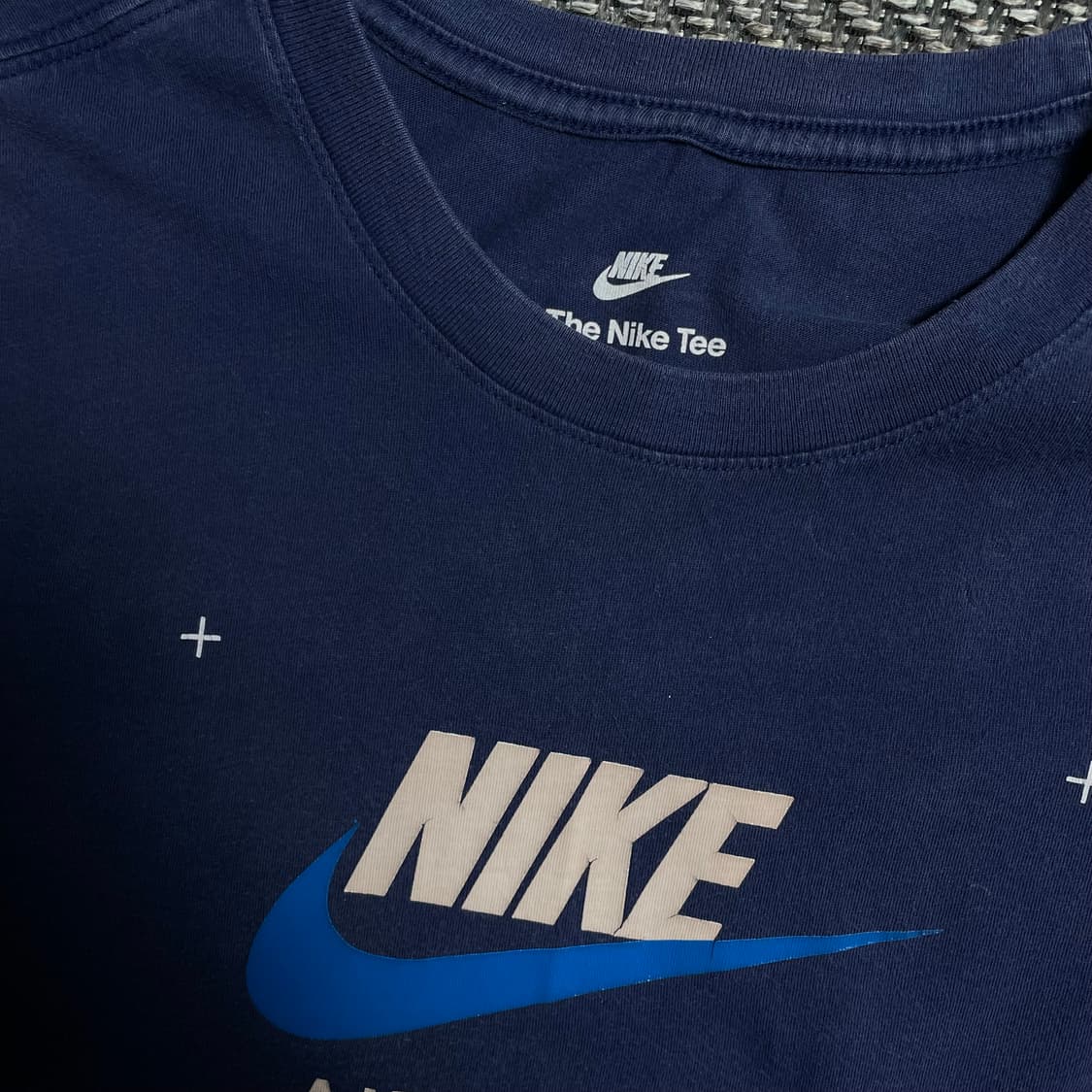나이키 NSW 에어맥스 빅로고 반팔 티셔츠 네이비y 5187 상품이미지4