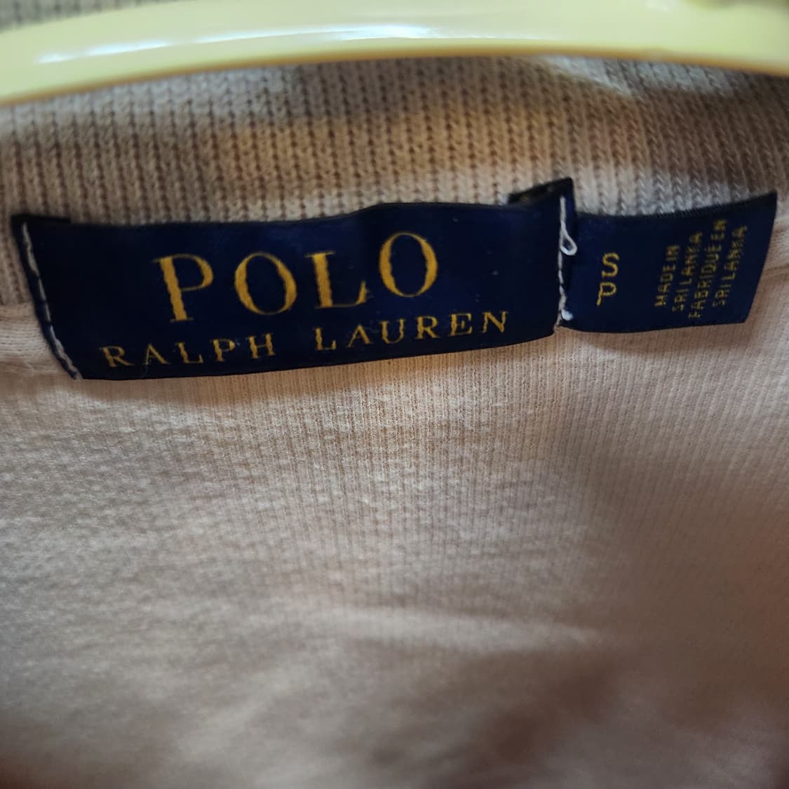 폴로랄프로렌 로고 니트 반집업 M 상품이미지5