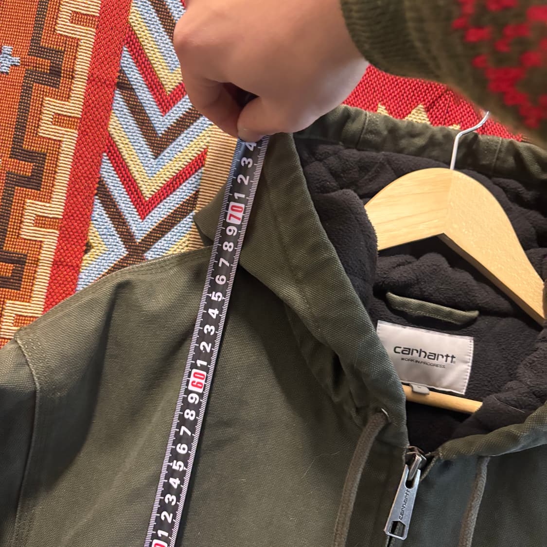 칼하트 윕 빈티지 덕 엑티브 후드 워크자켓 상품이미지10