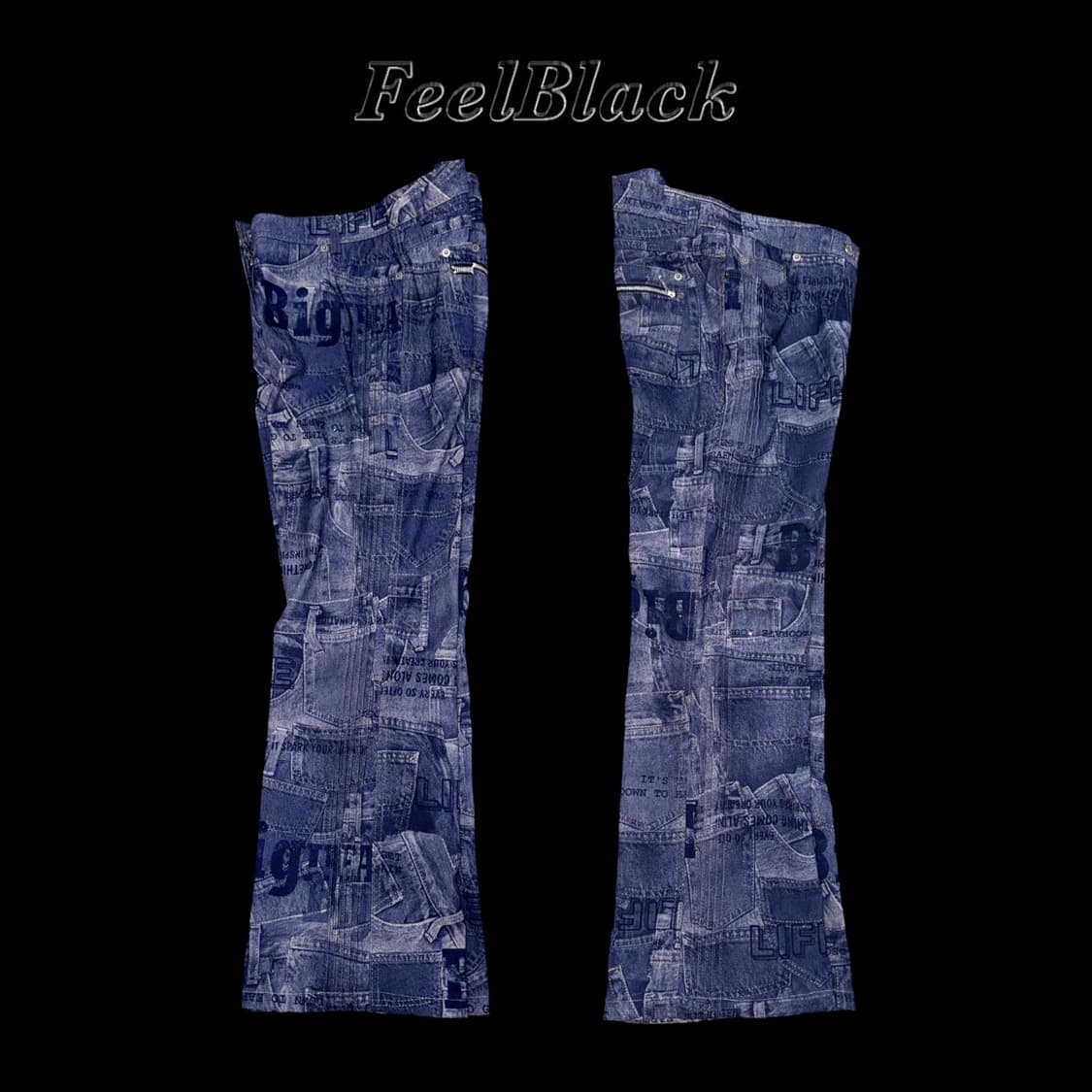 GK Blue Cubic Sparkle Vintage Denim 상품이미지7