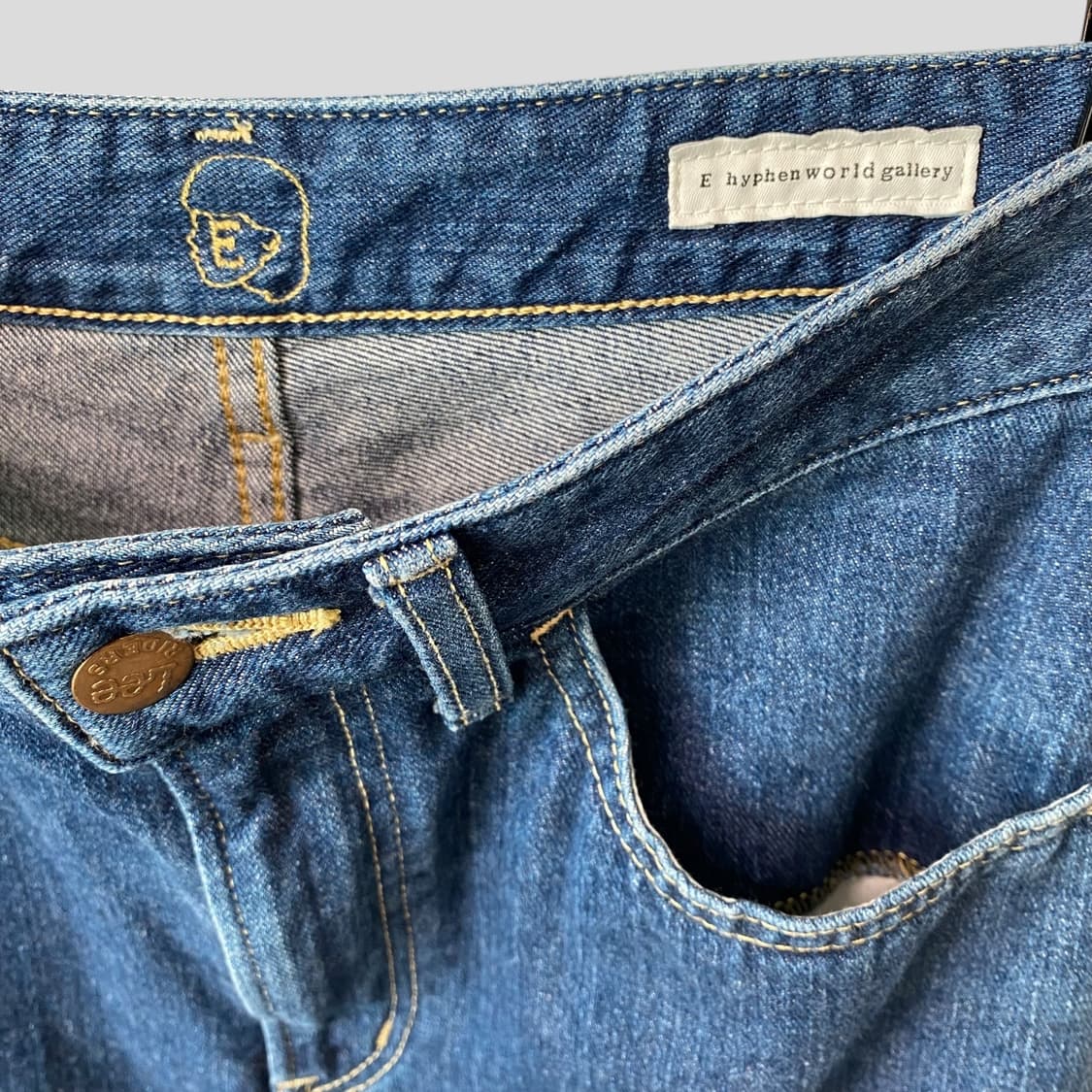 (여성S)Lee 리 데님 스커트 상품이미지3