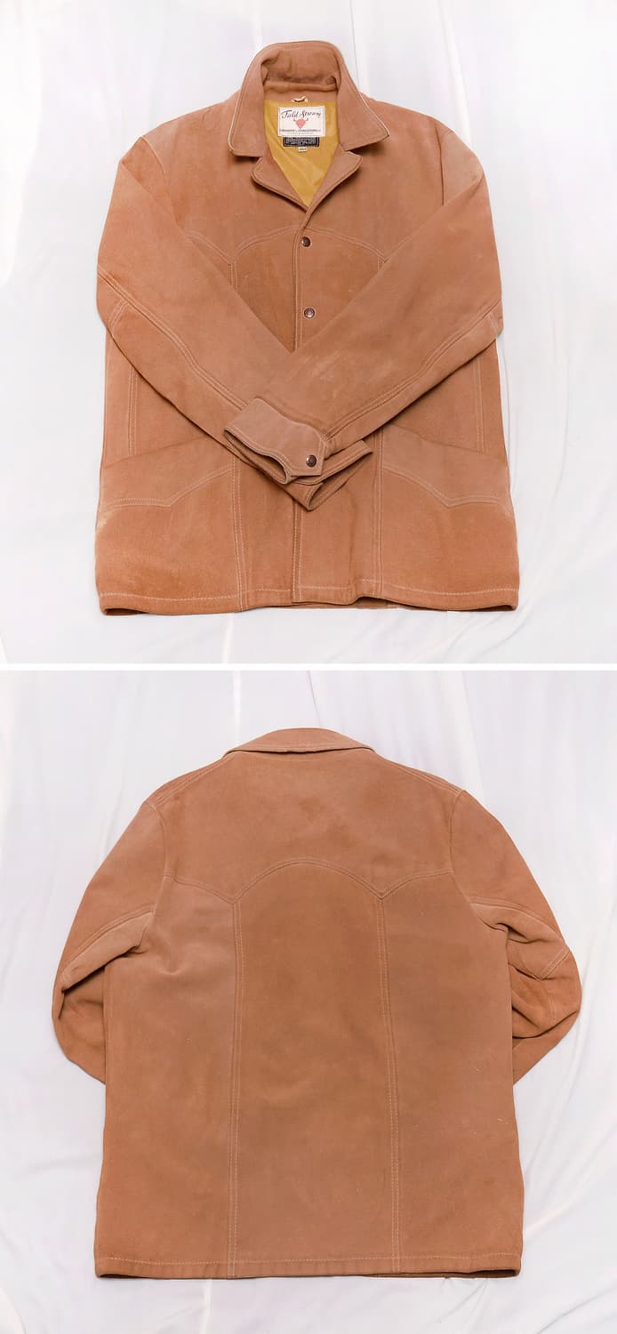 필드 앤 스트림 스웨이드 레더 웨스턴 헌팅 자켓 (100-105) 상품이미지3