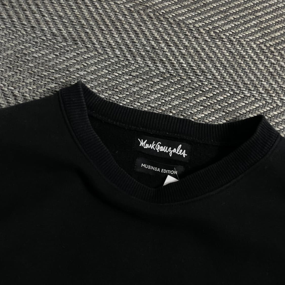 마크 곤잘레스 박시핏 블랙 맨투맨y 4237 상품이미지7