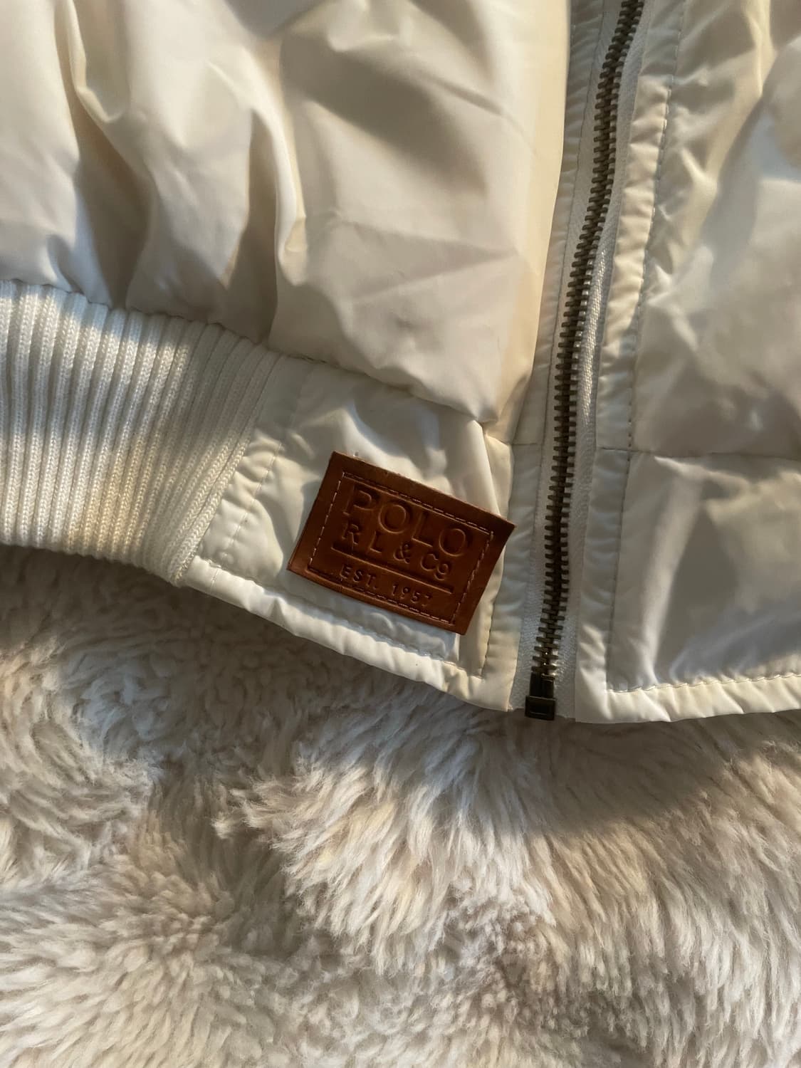폴로 랄프로렌 빅포니 브리튼 크림 화이트 패딩 상품이미지3