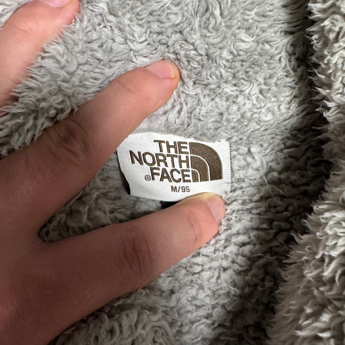 노스페이스 그레이 후리스 자켓  상품이미지4