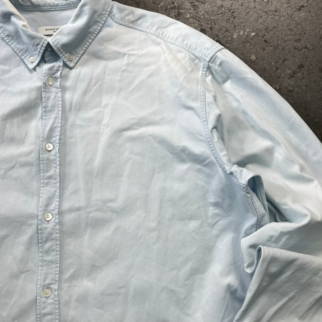 105 메종키츠네 드레스드 릴렉스 셔츠 상품이미지2
