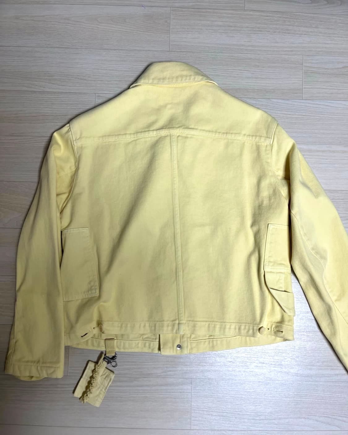 [EE] GARMENT DYED BLOUSON / L.Yellow (M) 상품이미지6