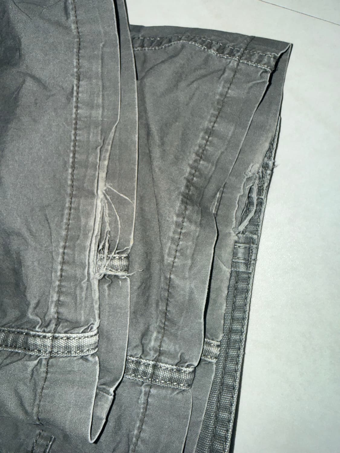 그레이 카고 바지 / 카고팬츠 상품이미지4