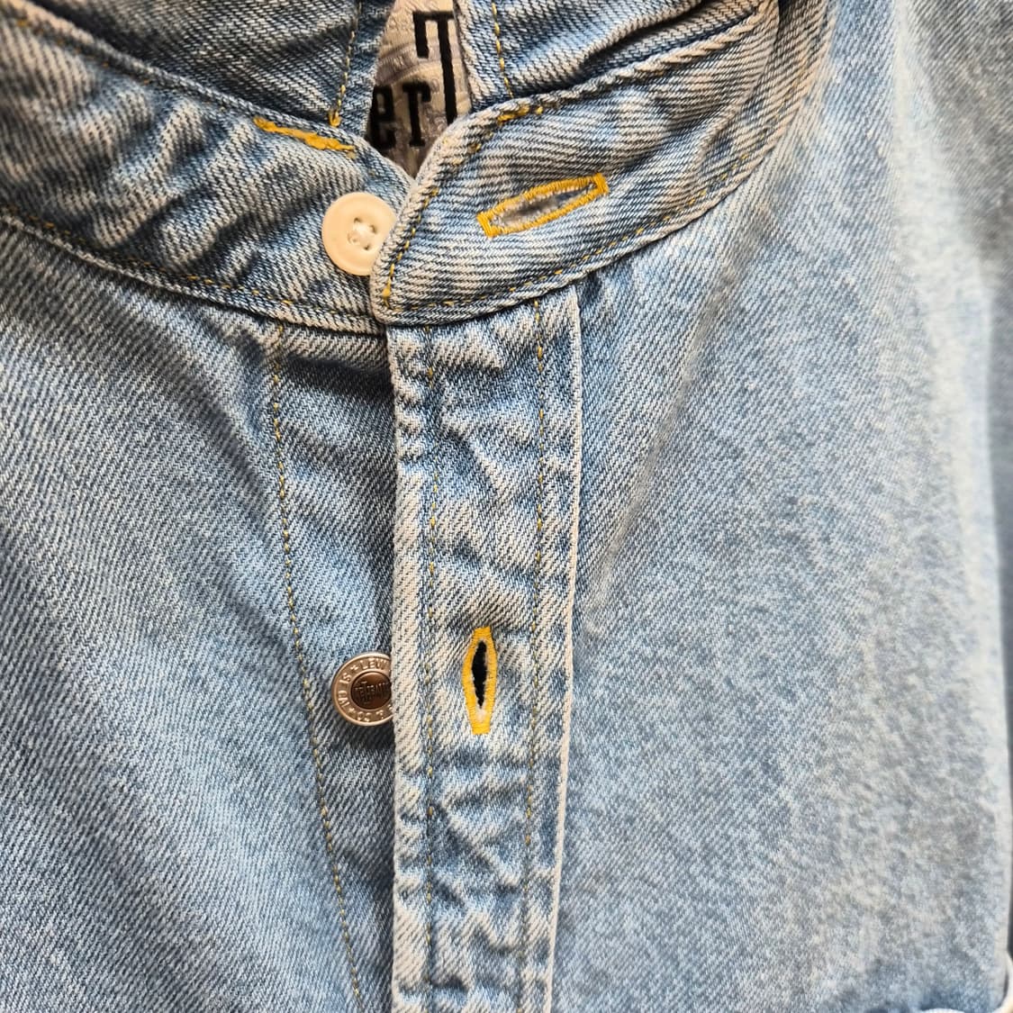 리바이스 실버탭 데님 셔츠 상품이미지3