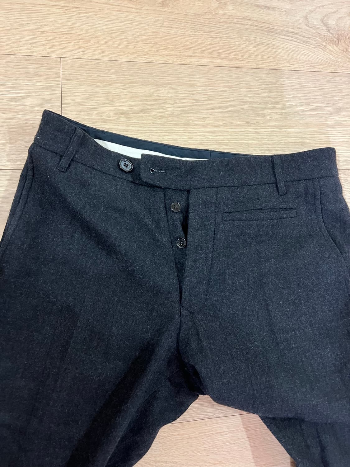 릭오웬스 차콜그레이 슬랙스 50 상품이미지2