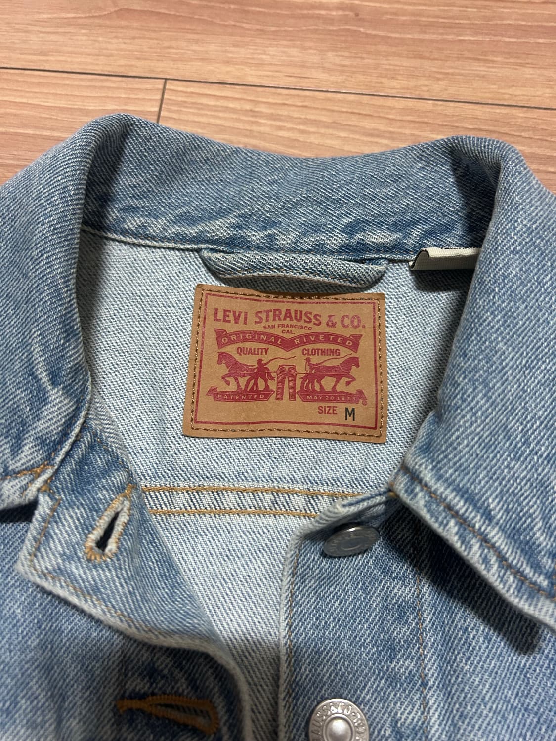 리바이스 빈티지 청자켓 상품이미지2