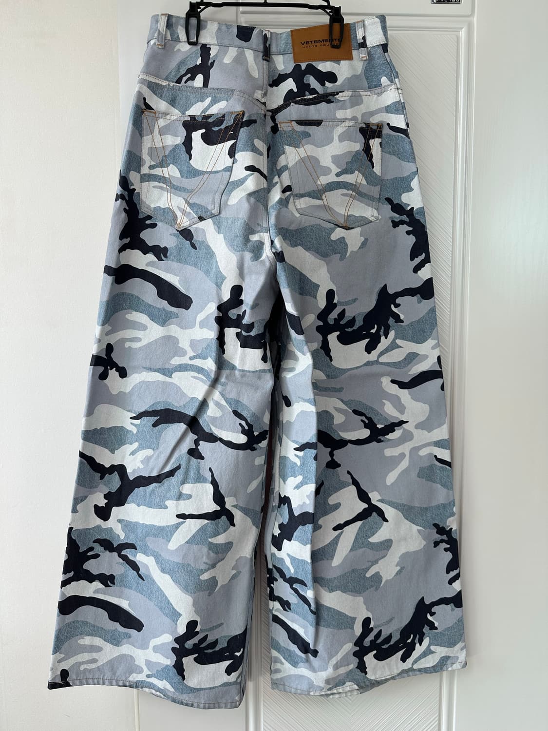 베트멍 블루 카모 오버사이즈 팬츠 허리 31 상품이미지2