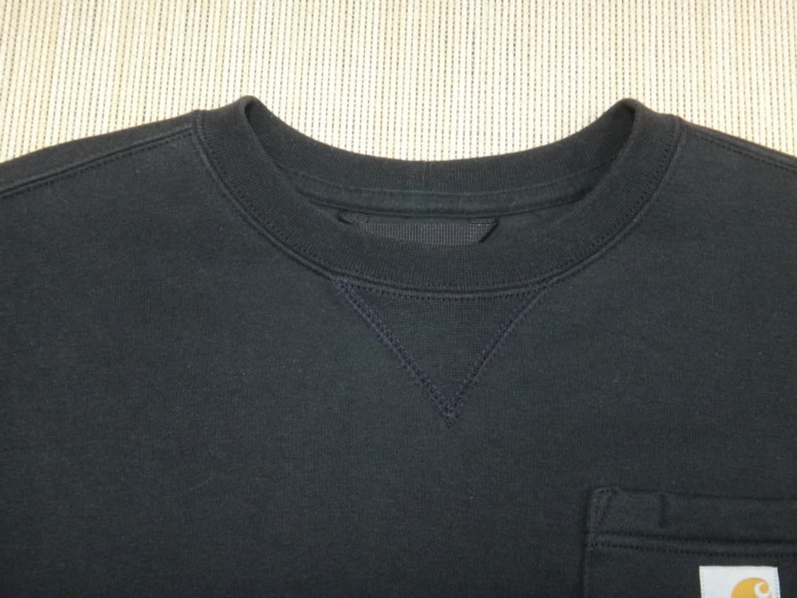 (M) 칼하트WIP 남성 기모안감 포켓 크루넥 티셔츠 상품이미지6