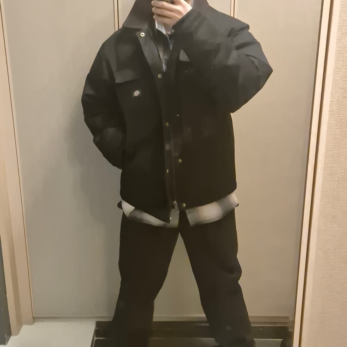 디키즈 아이젠하워 코듀로이 카라 패디드 자켓 s 상품이미지2