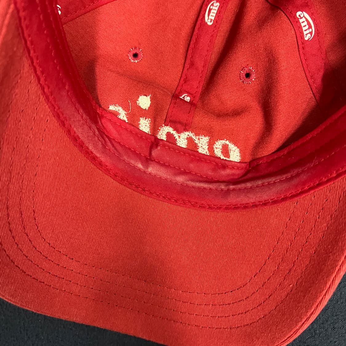 emis 이미스 아플리케 볼캡 모자 상품이미지5