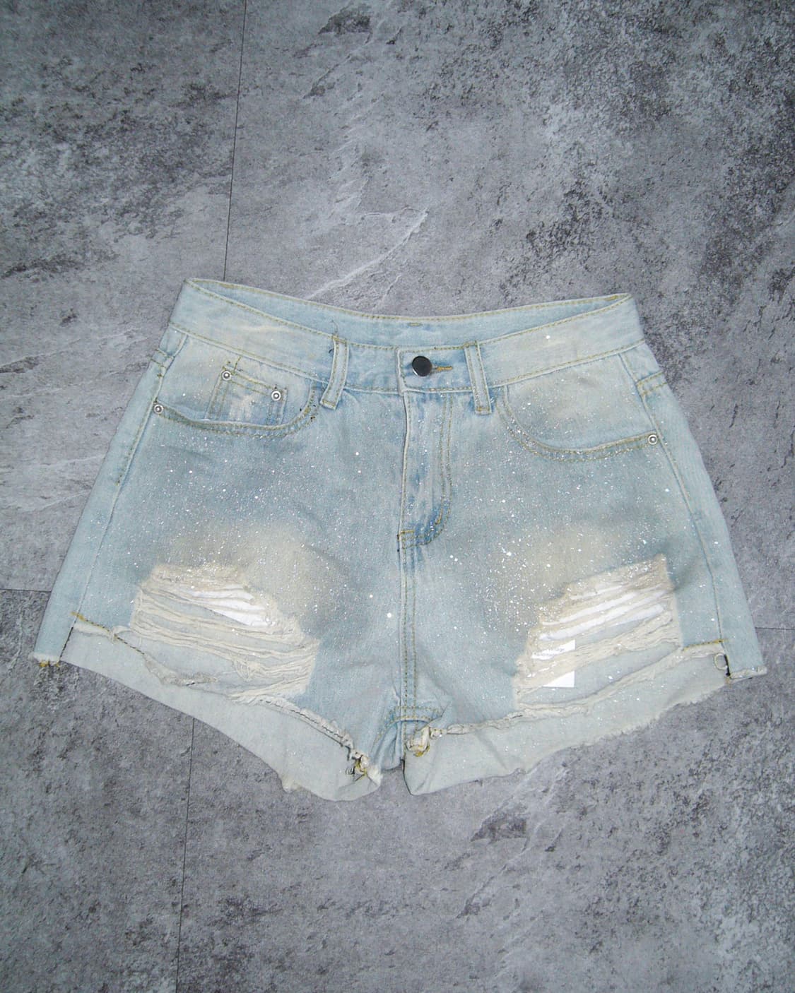 YIXIANMEI Short Denim 상품이미지1