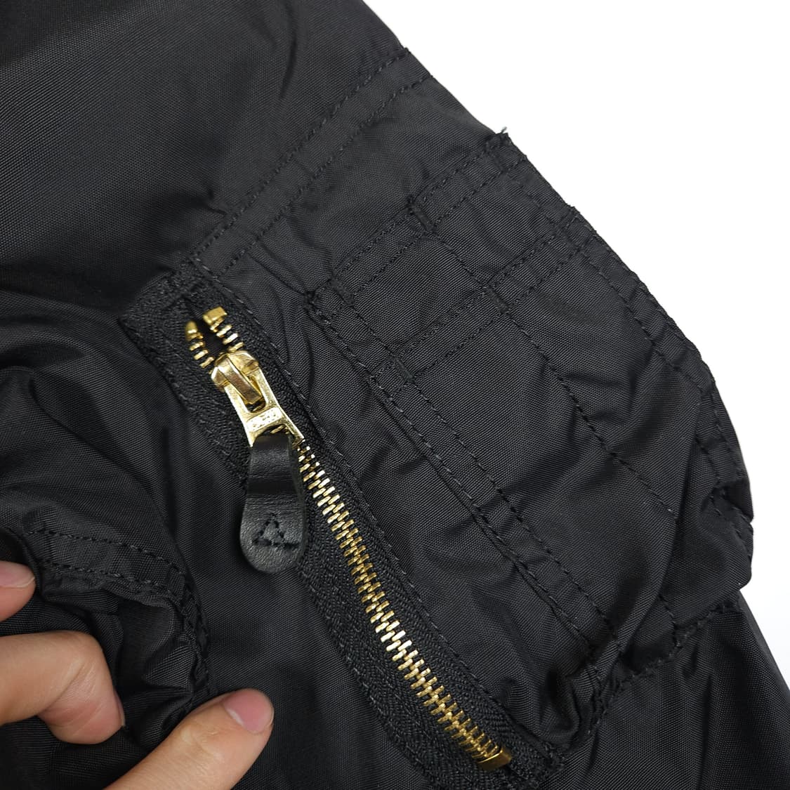 알파인더스트리 항공 자켓 블랙 상품이미지4