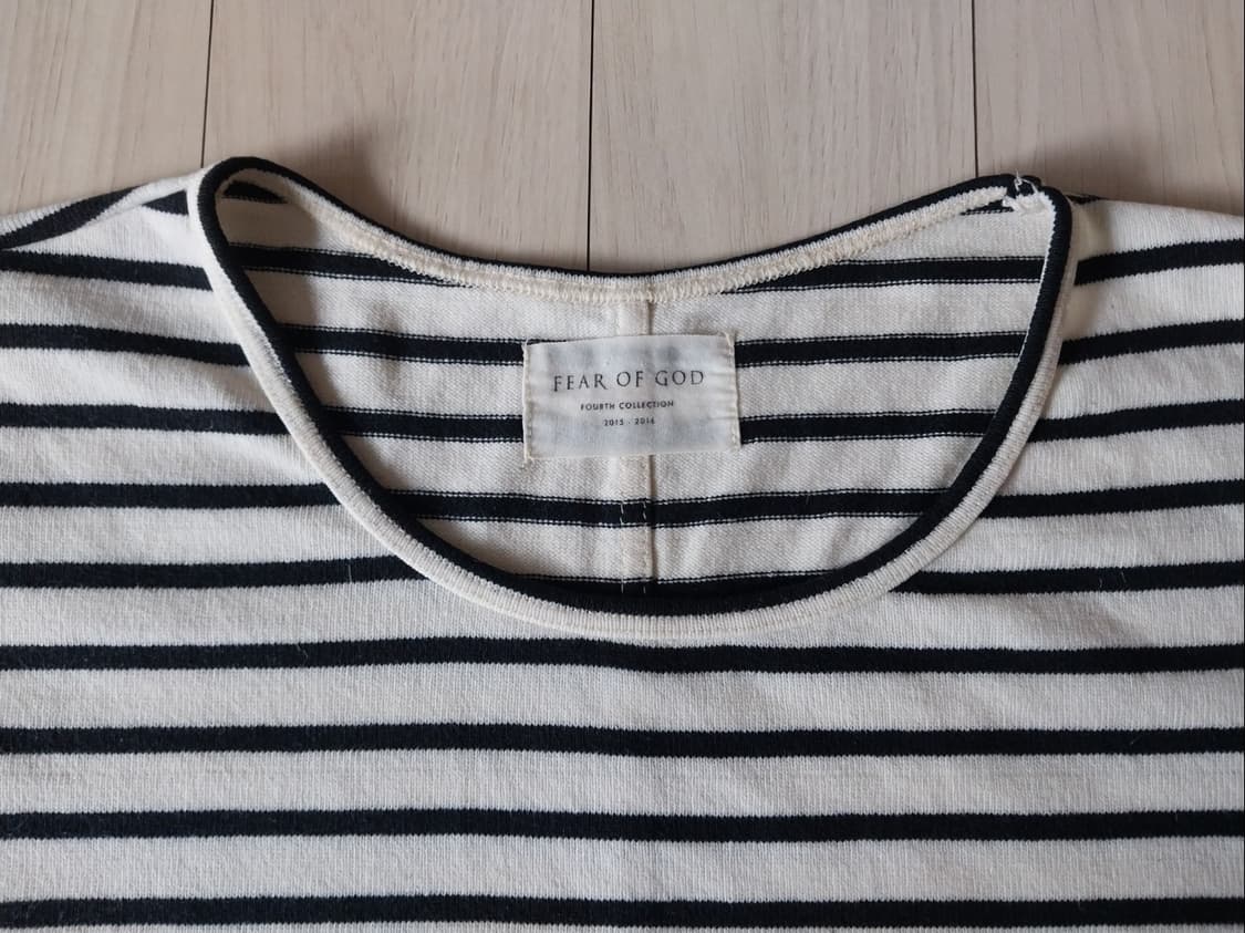 피어오브갓 4th 스트라이프 반팔 티셔츠 상품이미지2