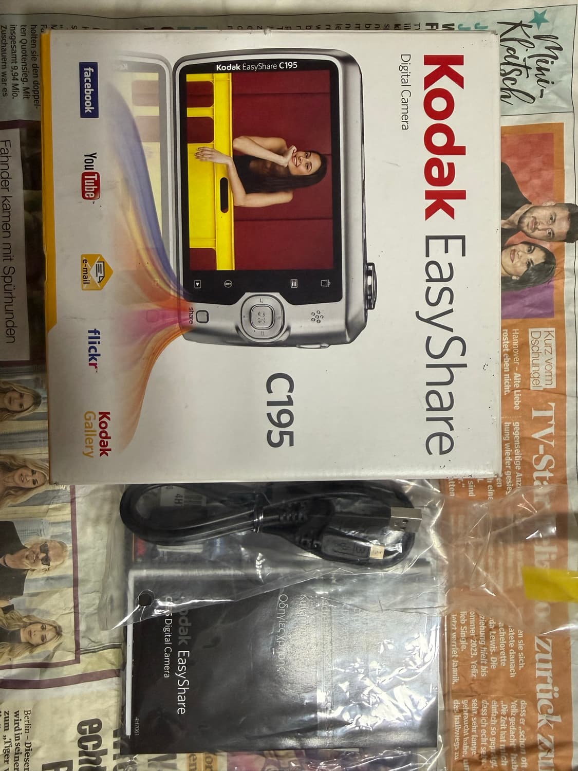 풀구성🍒_ 코닥 Kodak easyshare C195 상품이미지9