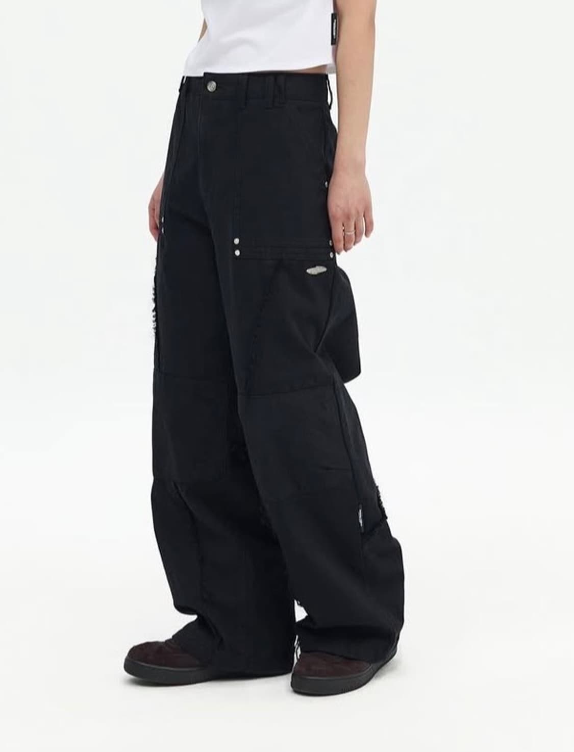 Shield Cutted Pant / Black 상품이미지1