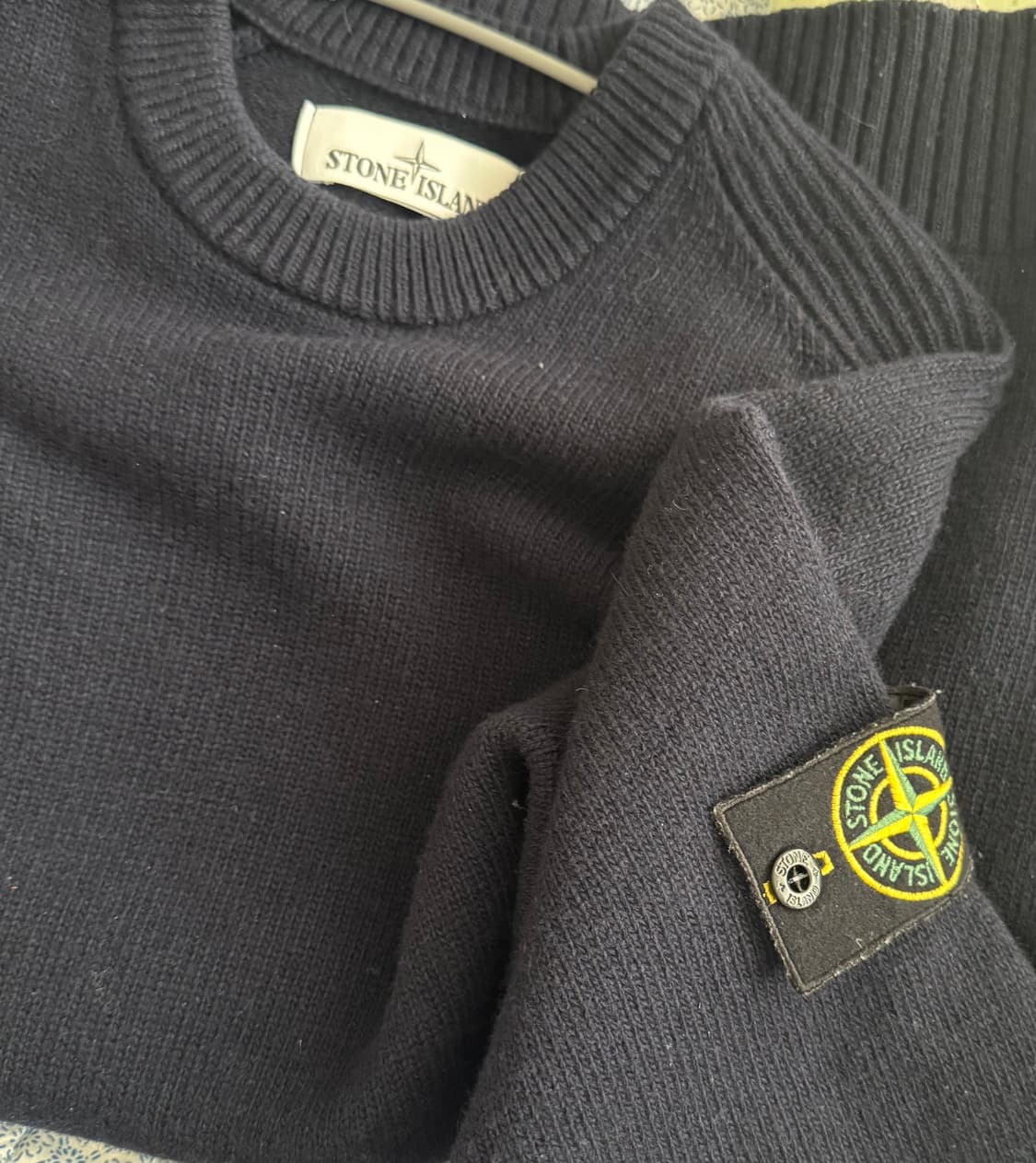 스톤아일랜드 네이비 니트 정품 상품이미지1