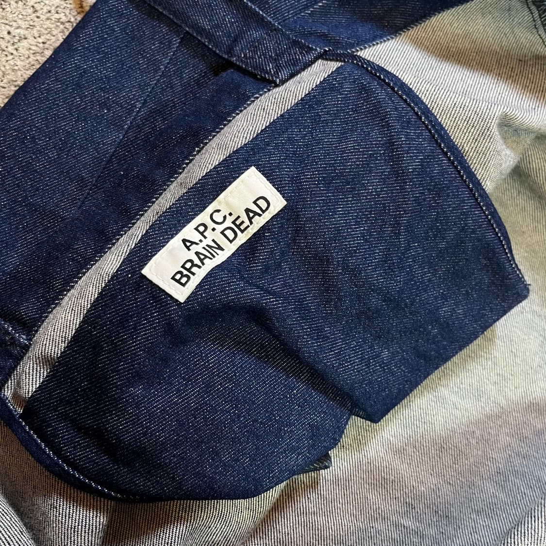 아페쎄x브레인데드 토트백 상품이미지5