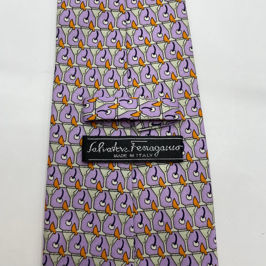 862) (Ferragamo) 살바토레페레가모 패턴 넥타이 상품이미지5