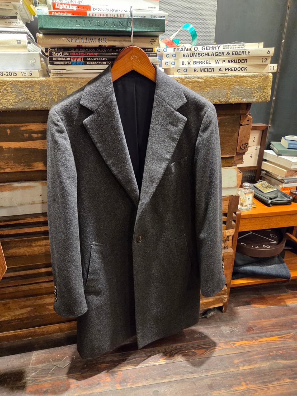 수트서플라이 캐시미어코트 상품이미지1