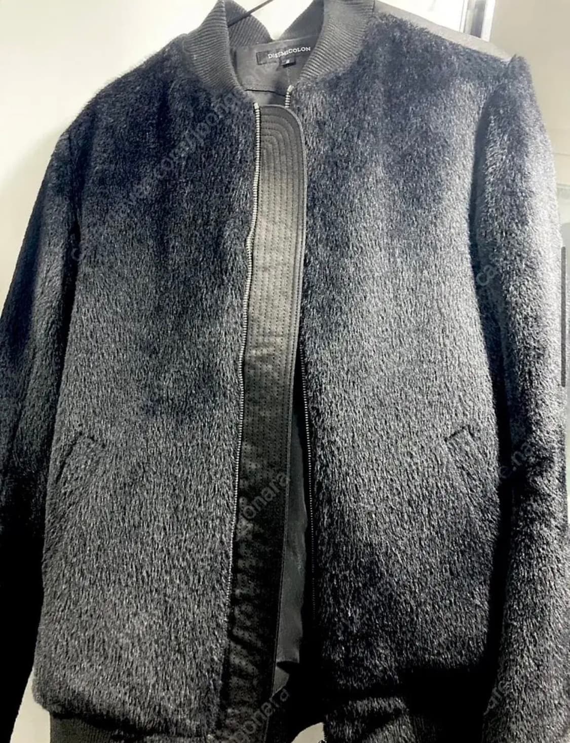 디자이너 브랜드 디세미콜론 백스티치 수리 알파카 점퍼 S팝니다. 상품이미지2