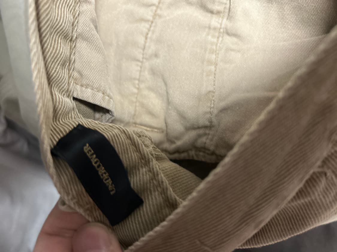 언더커버 noise music laboratories 베이지 쇼츠 2 상품이미지5