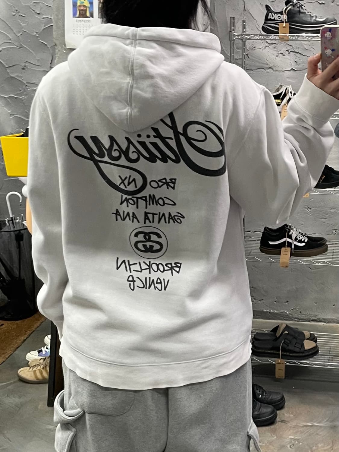 스투시 월드투어 스웻후드 상품이미지10