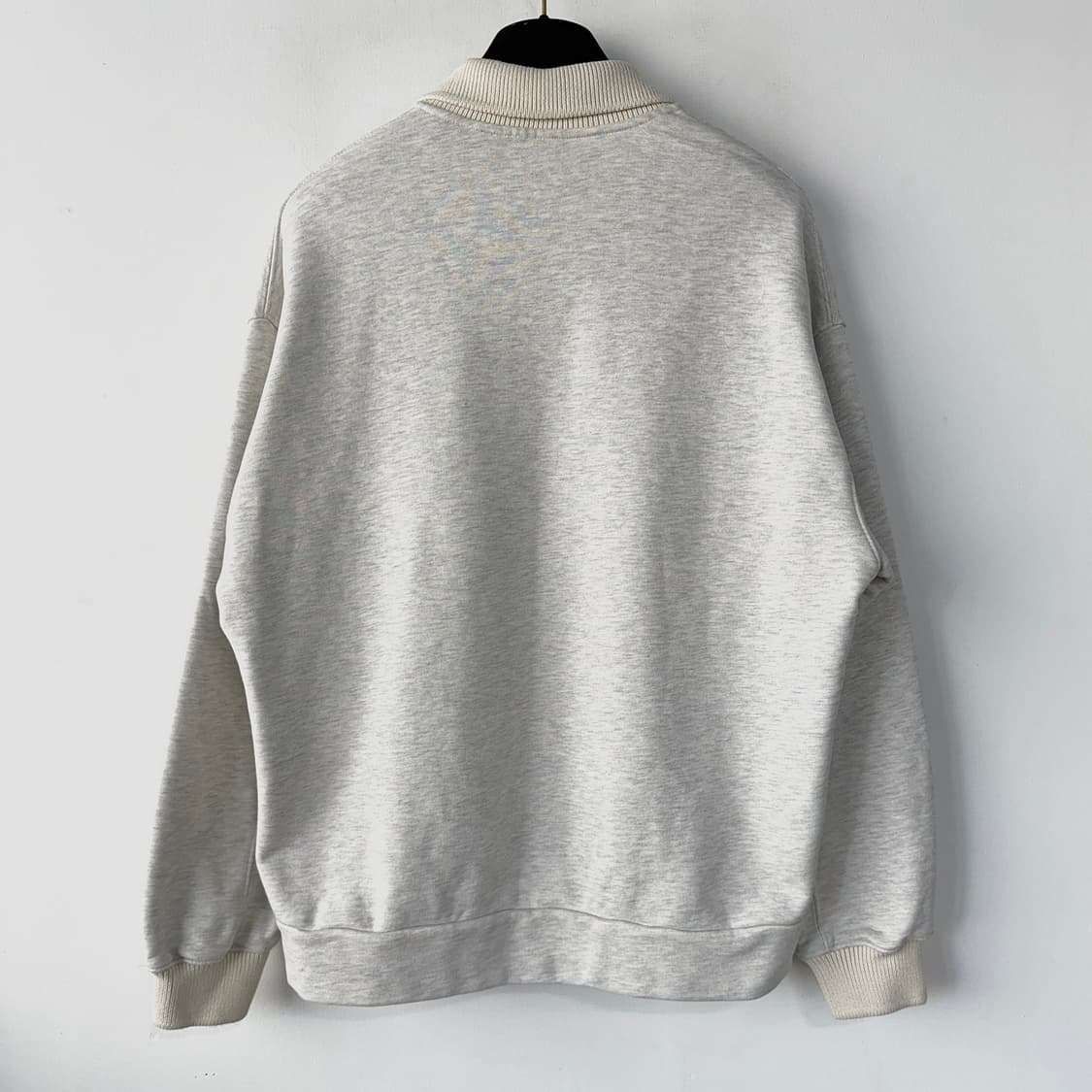 타임옴므 블록 칼라 스웨트셔츠 상품이미지4