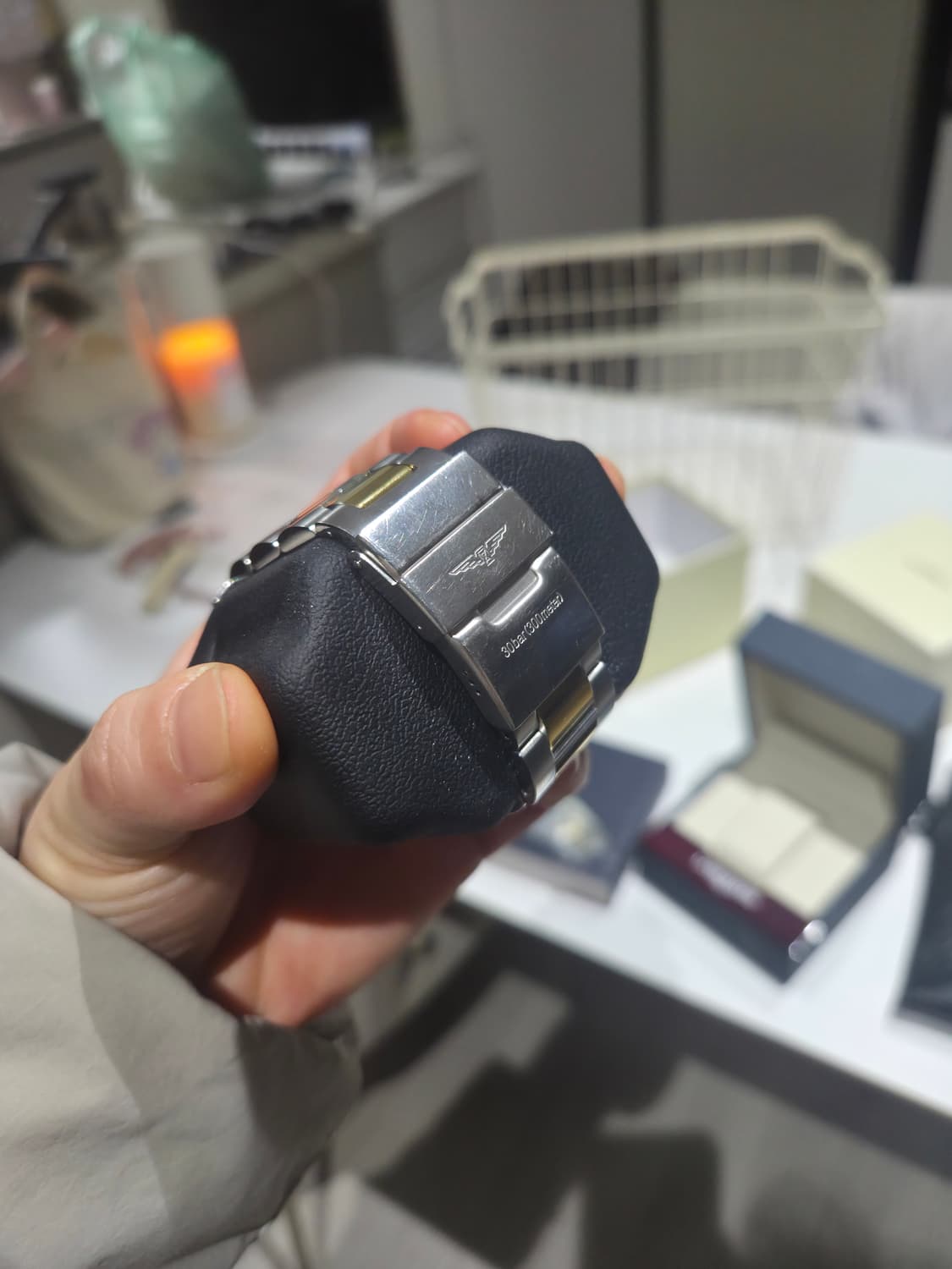 론진 하이드로콘퀘스트 콤비색상 41mm 쿼츠 상품이미지8