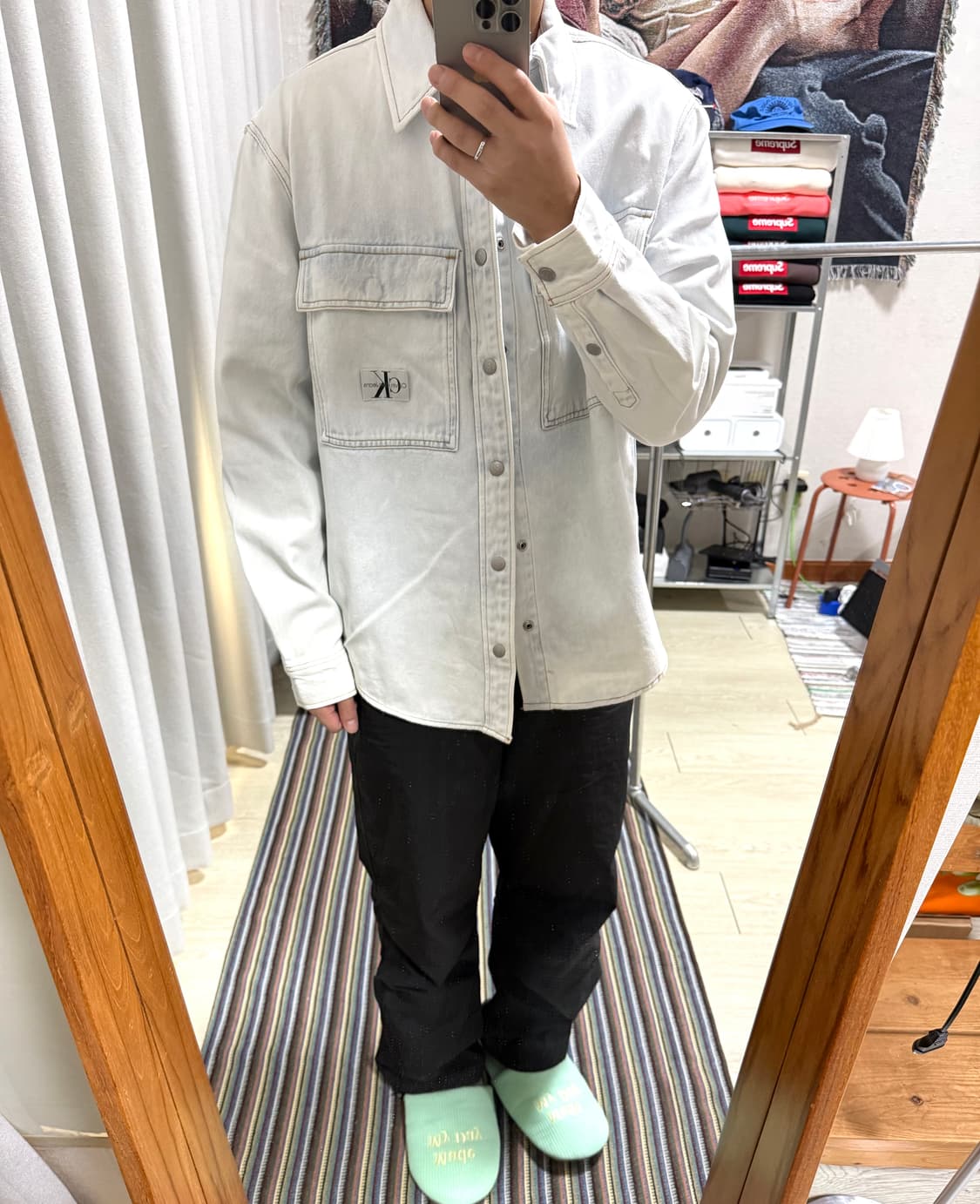 캘빈클라인 데님 자켓 상품이미지1