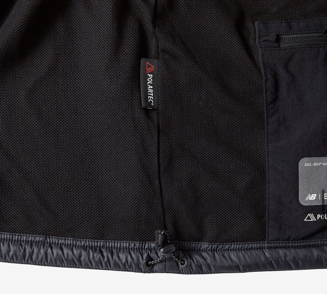 새상품(XL)이스트로그x뉴발란스 후리스 자켓 블랙 상품이미지9